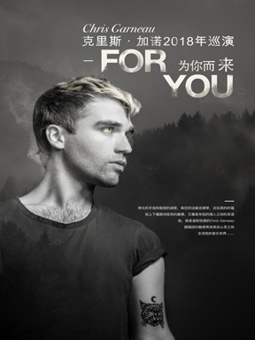 “For You为你而来”Chris Garneau克里斯加诺2018中国巡演-武汉站